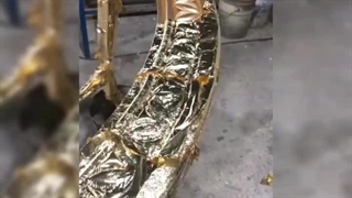 ورق طلا کردن مبلمان