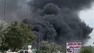 اولین ویدئو از انفجار در شرق بغداد