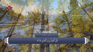 113  سوره فلق با ترجمه فارسی گویا با صدای مشاری العفاسی