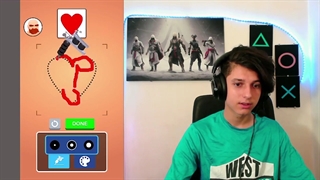 بازی خالکوبی زدن با poorya negan gamer:::طنز