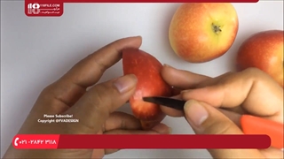 آموزش سفره آرایی میز صبحانه با میوه های رنگارنگ