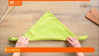 آموزش سفره آرایی ساده برای میز ناهارخوری سالن عروسی