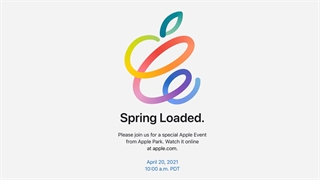 رویداد (Event) اپل به نام (بهار تو راهه) ___ Apple Event April 20