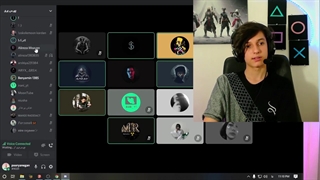 صحبت کردن با حامی کی ام و آروین شو در دیسکورد با poorya negan gamer:::طنز