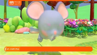 آموزش زبان فارسی به کودکان _ آموزش انگلیسی با آوازخوانی فیل و موش