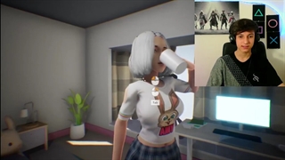بازی دوست دختر با poorya negan gamer:::طنز