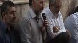 شهید سردار حجازی در مراسم افطاری قدیم