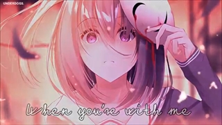 ◤Nightcore◢ ↬ Porcelain [lyrics | AWAY REMIX]
