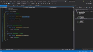 آموزش پیاده سازی الگو Factory Method