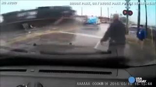 برخورد قطارها با ماشین سنگین