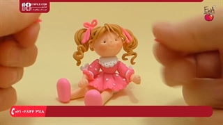 آموزش ساخت عروسک خمیری (( ساخت دختر بچه ))