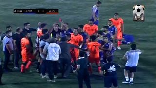 درگیری و جنجال در دیدار بادران و هوادار