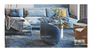 حجم و مدل سه بعدی ساختمان مدرن 3ds max