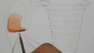 یکی از بهترین راههای ورود به آثار رنگی از طریق تک رنگ قهوه ای است