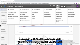 آموزش گوگل ادوردز- آزمایش تبلیغات و کلمات کلیدی