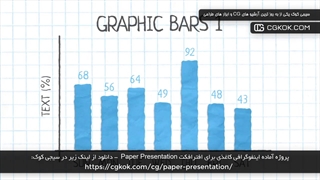 پروژه آماده اینفوگرافی کاغذی برای افترافکت Paper Presentation