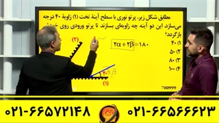 مبحث حل تست آینه و مدار استاد کامیار فیزیک کنکور موسسه حرف آخر