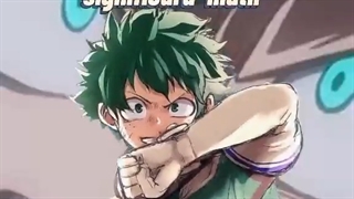 میکس شخصیت های انیمه مای هیرو اکادمی