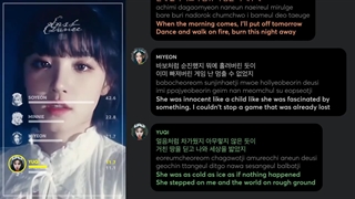 درصد خوندن اعضای جی آیدل در آهنگ last dance