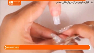 آموزش کاشت ناخن // کاشت ناخن پودری برای مبتدی ها