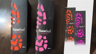 خوشبو کننده و ضد عفونی کننده کفش رایحه هوگوباس نانوسان مقدار 100 میلی لیتر