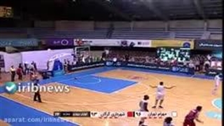 قهرمانی بسکتبال گرگان