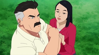 انیمیشنInvincible قسمت آخرفصل1(فصل بعدی طبق گفته سازنده ها سخت روش کار میکنن و اواخر سال 2022 یا اوایل سال گذشته 2023 عرضه میشه