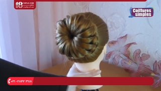 آموزش شینیون مو / 5 مدل مو شینیون