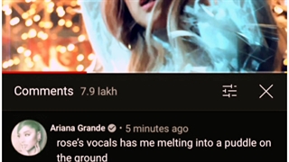 کامنت آریانا گرانده به on the ground +کپ