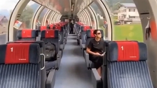 دوست داشتی با کی تو این قطار میرفتی سفر؟، سوئیس | پرین پرواز