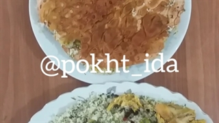 شوید باقلی پلو با زرشک و مرغ کم هزینه