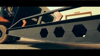 رمپ بارگیری محوطه باز متحرک