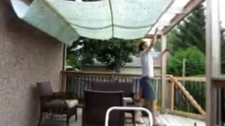 DIY Retractable Pergola Canopy Awning