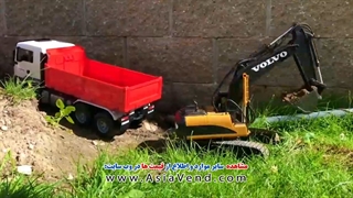 اسباب بازی بیل مکانیکی VOLVO - فروشگاه آرسی آسیاوند