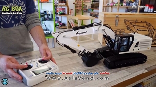 آنباکس بیل مکانیکی فوق حرفه ای هیدرولیک اسباب بازی