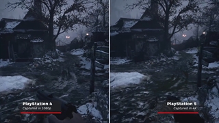 مقایسه گرافیکی رزیدنت اویل 8 در پلی استیشن 5 و پلی استیشن 4