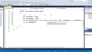 شرط در سی شارپ