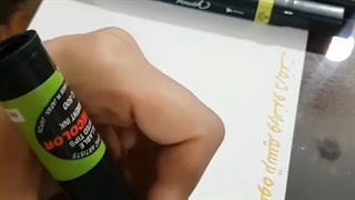 ترسیم  پلان درخت با ماژیک راندو