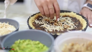 تارت خرما ، یک افطاری خوشمزه