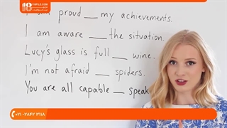 آموزش زبان انگلیسی - صفت ها و عبارات پیش فرض