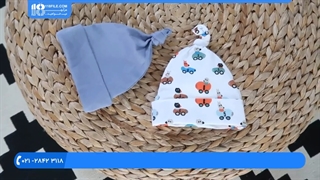 آموزش دوخت سیسمونی نوزاد // دوخت کلاه برای نوزاد