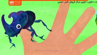 آموزش حروف و کلمات به کودکان - آشنایی با حشرات با شعر