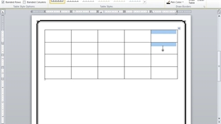 (کار با جداول)word