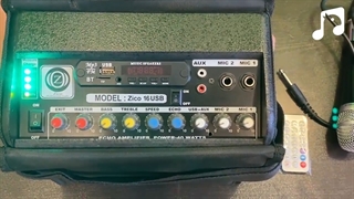 آنباکس اکو همراه 6 اینچ مدل Z-16 زیکو | فروشگاه اینترنتی آوازک