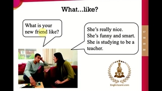 آموزش زبان انگلیسی: آموزش گرامر مقدماتی Whats....like?