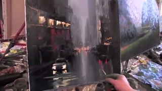 خیابان دوازدهم - رنگ روغن