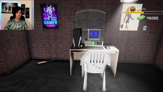 بازی INTERNET CAFE SIMULATOR با poorya negan gamer:::طنز