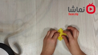 آموزش ساخت فالگیر کاغذی(نمکدون)