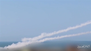 شلیک صدها موشک و راکت به سمت اراضی اشغالی رژیم صهیونیستی