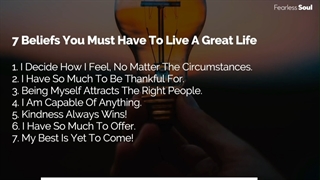 7 باور مهم زندگی